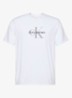Mono T-shirt met logo - Wit