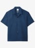 Overhemd met logoborduring - Denim