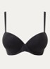 Strapless Push Up bh met afneembare bandjes - Zwart
