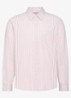 Regular fit overhemd met streepprint - Rood