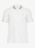 Regular fit polo met logoborduring - Wit