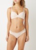 Seductive Comfort beugelloze demi bh - Donkerbeige