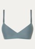 Seductive Comfort beugelloze demi bh - Staalblauw