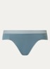 Seductive Comfort slip met kant - Staalblauw