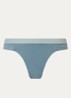 Seductive Comfort string met kant - Staalblauw