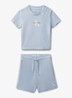 Set van T-shirt en broek 2-delig - Blauw