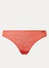 Sheer Marquisette string van kant - Jazzberry jam / rood