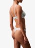 Sheer Marquisette string van kant - Moonlight jade / groen