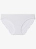 Slip met details van kant - Wit