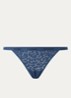 Slip met logoband - Donkerblauw