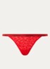 Slip met logoband - Rood