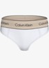 Slip met logoband - Wit