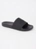 Slipper met logo - Zwart