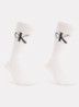 Sokken met logo in 2-pack - Wit