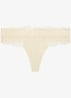 String met details van kant - Gebroken wit