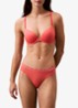 String met kant - Roze