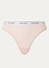 String van mesh met panterprint - Oudroze