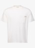T-shirt met borstzak - Wit