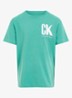 T-shirt met logo - Groen
