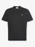 T-shirt met logoborduring - Zwart