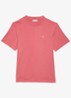 T-shirt met logoborduring - Brilliant Pink-TJG / Roze