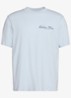 T-shirt met logoborduring - Gebroken wit