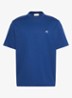 T-shirt met logoborduring - Estate Blue-5MA / Blauw