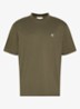 T-shirt met logoborduring - Olive Night-LI1 / Groen