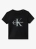 T-shirt met logoprint - Pvh Black-Beh /  Zwart