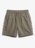 Zwemshorts met logo en trekkoord - Groen