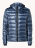 Crofton puffer jack met capuchon en donsvulling - Middenblauw