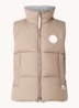 Everett gewatteerde bodywarmer met donsvulling - Zand