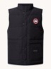 Freestyle gewatteerde bodywarmer met donsvulling en steekzakken - Zwart