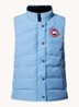 Freestyle gewatteerde bodywarmer met donsvulling en steekzakken - Staalblauw