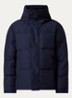 Seymour gewatteerde parka met donsvulling en capuchon - Donkerblauw