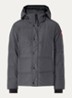 Wyndham gewatteerde parka met donsvulling en waterafstotende coating - Donkergrijs