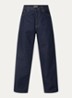 Brandon high waist wide leg jeans met steekzakken - Indigo
