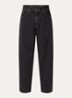 Brandon wide leg jeans met steekzakken - Zwart