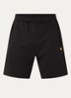 Chase straight fit korte joggingbroek met steekzakken - Zwart