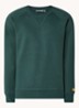 Chase sweater met logo - Groen