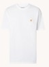 Chase T-shirt met logo - Wit