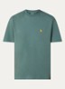 Chase T-shirt met logoborduring - Groen