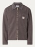 Detroit jack met details van corduroy - Taupe