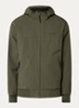 Sail windjack met capuchon en fleece voering - Legergroen