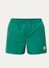 Zwemshorts met jacquard dessin en logo - Groen