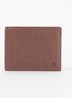 Billfold van leer - Donkerbruin