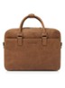 Clarissa laptoptas met 15 inch laptopvak - Cognac
