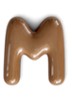 Letter M hanger 10 cm - Beige