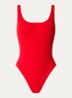 Badpak met uitneembare vulling en structuur - Rood