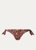 Bikinislip met print - Bruin